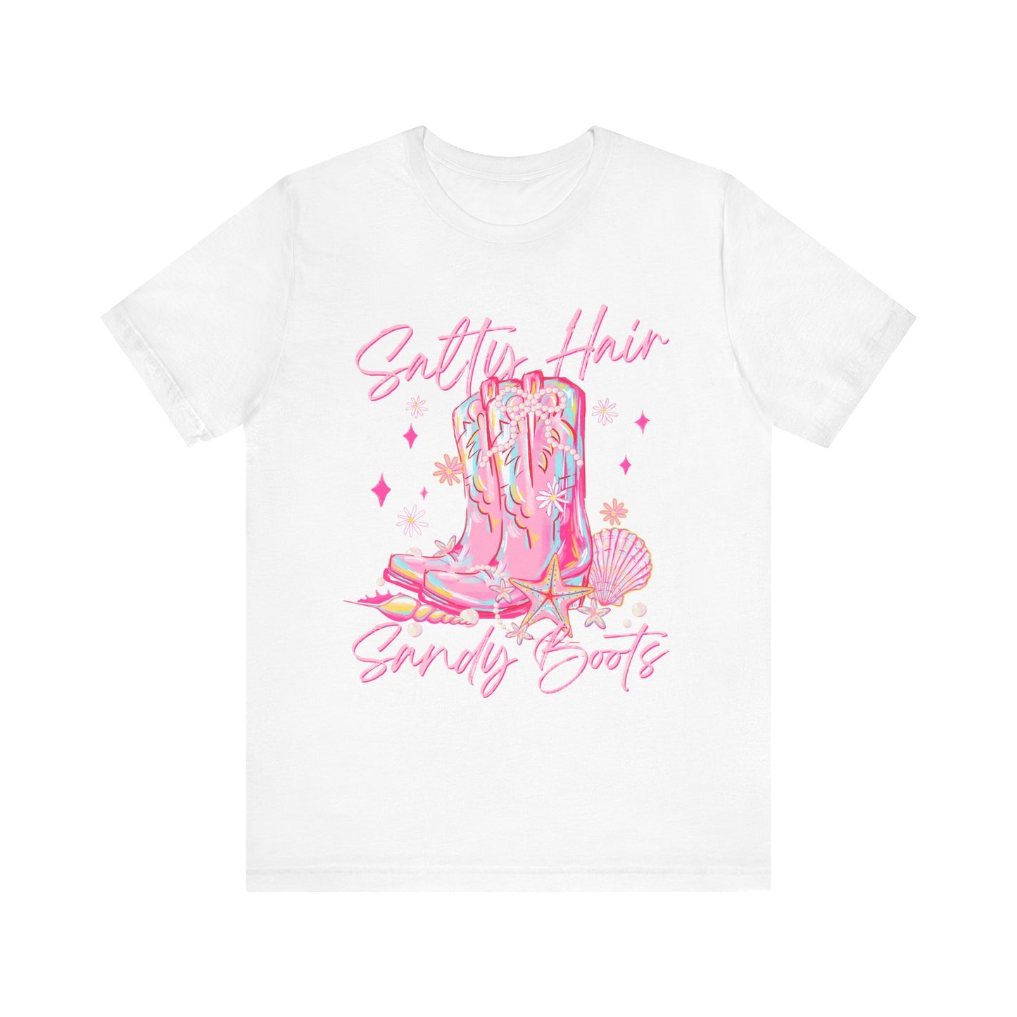 Salty Hair, Sandy Boots Tee