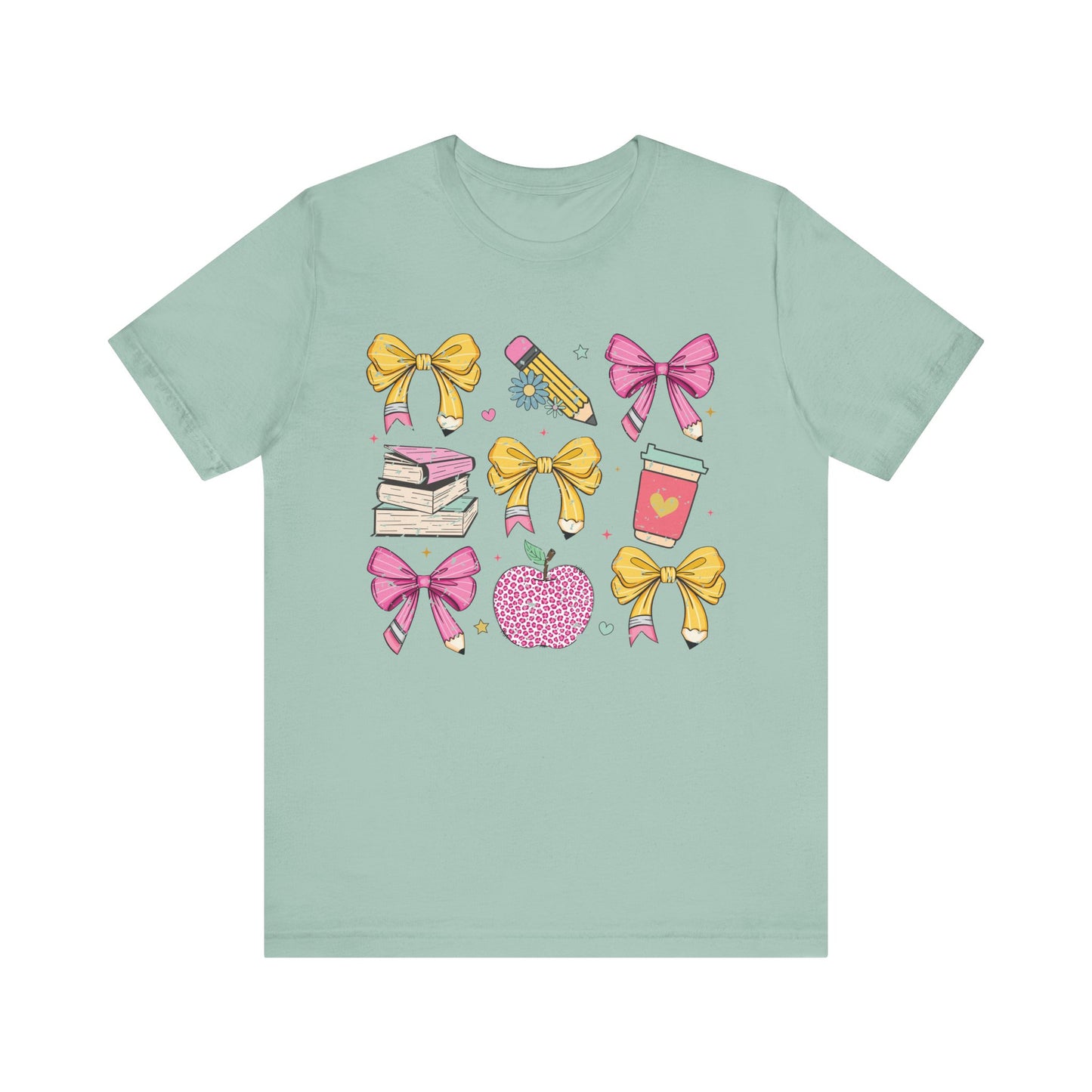 Coquette Bow Teacher Tee