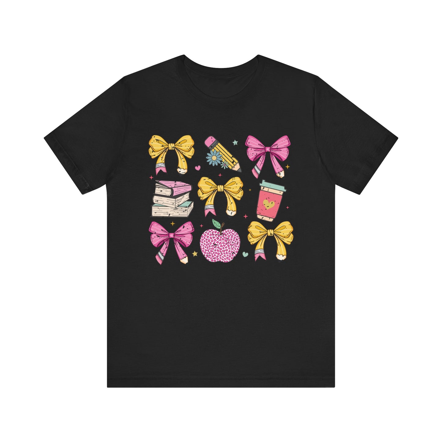 Coquette Bow Teacher Tee