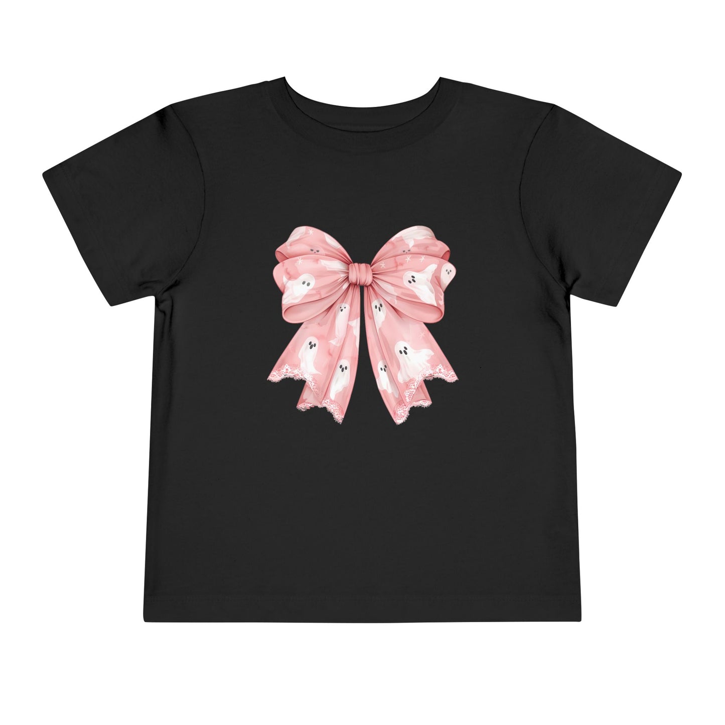 Ghost Coquette Bow Toddler Tee