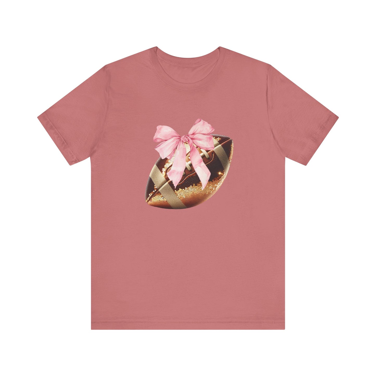 Sequin Football Tee
