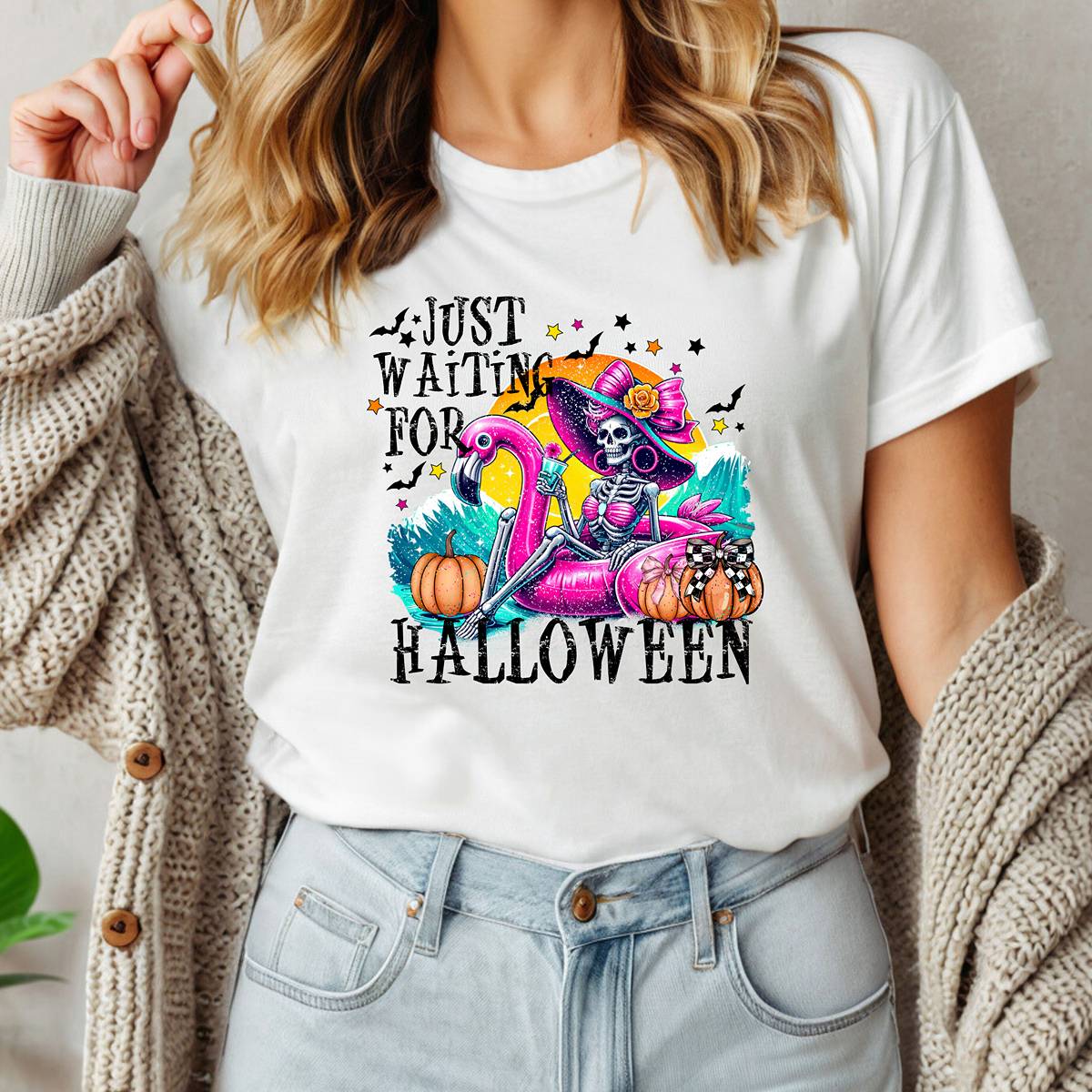 Just Waiting for Halloween Tee