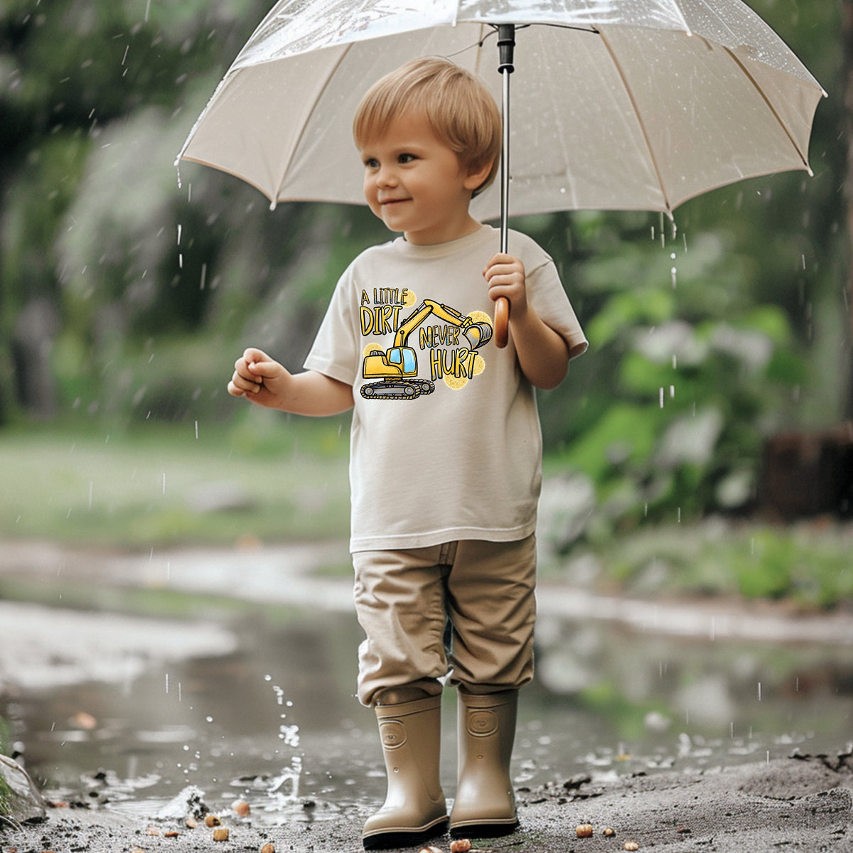 A Little Dirt Toddler Tee