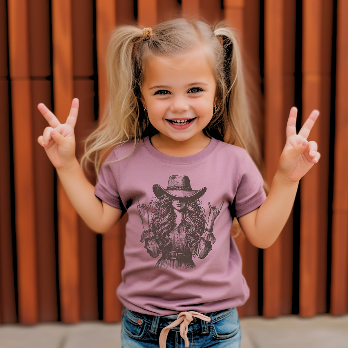 Rockin' Cowgirl Toddler Tee