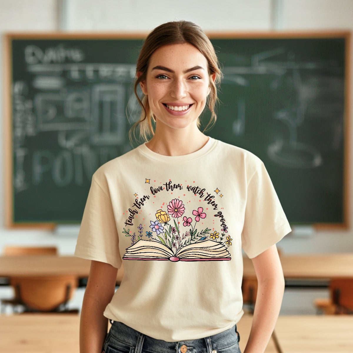 Whimsical Teacher Tee