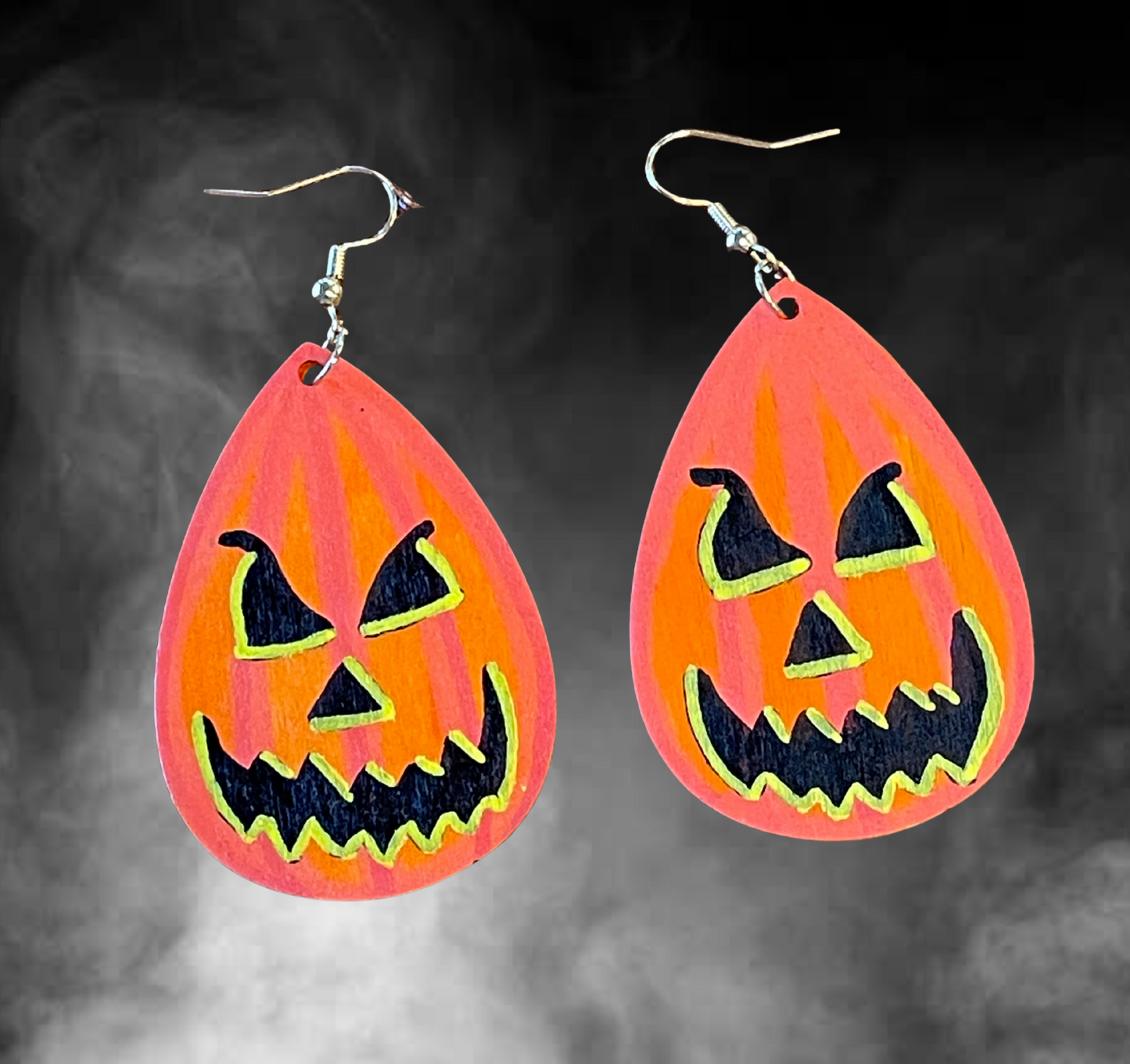 Jack-o’-lantern Earrings