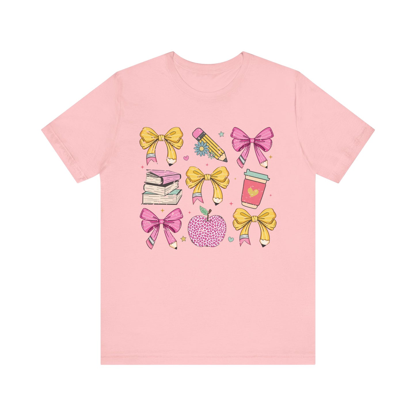 Coquette Bow Teacher Tee