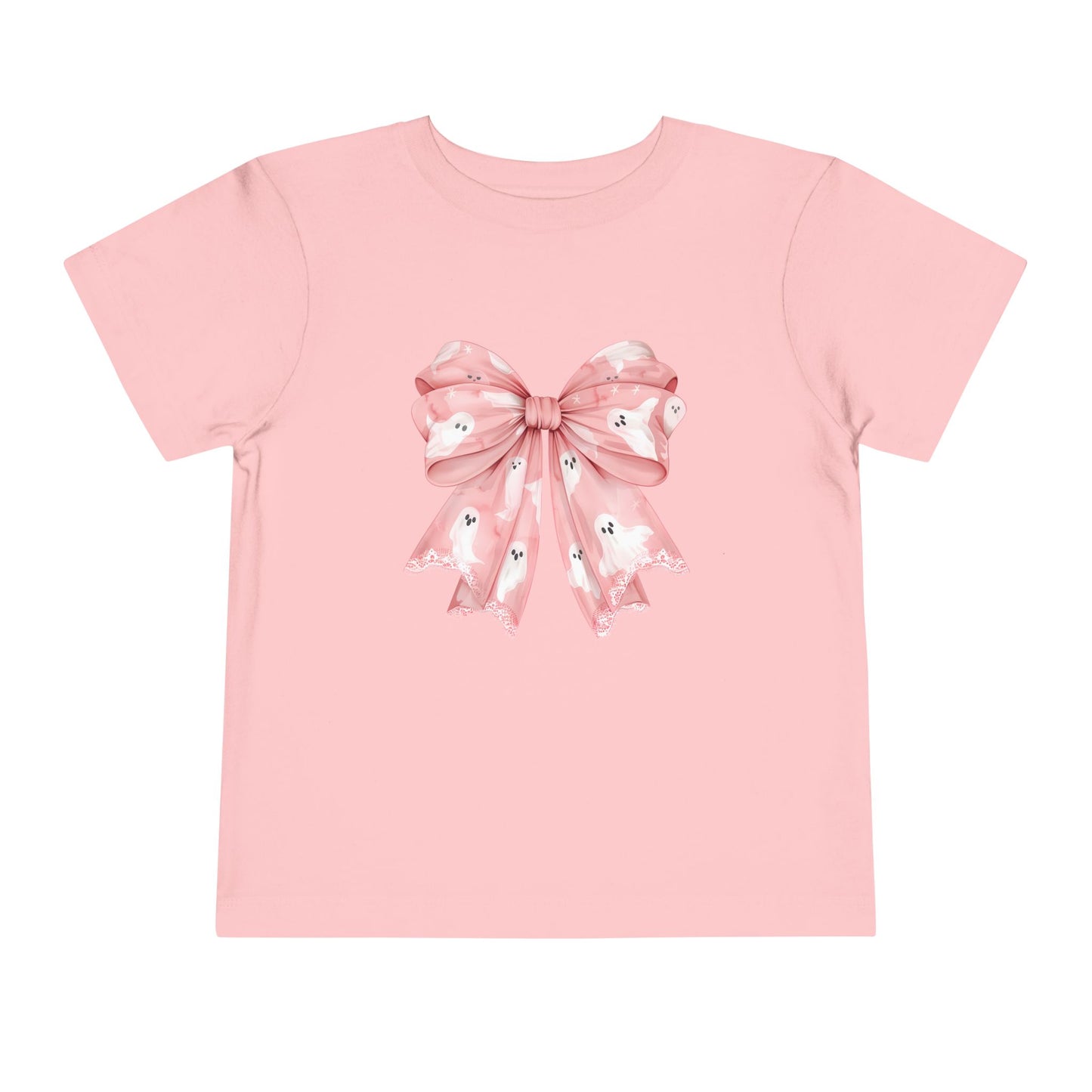 Ghost Coquette Bow Toddler Tee