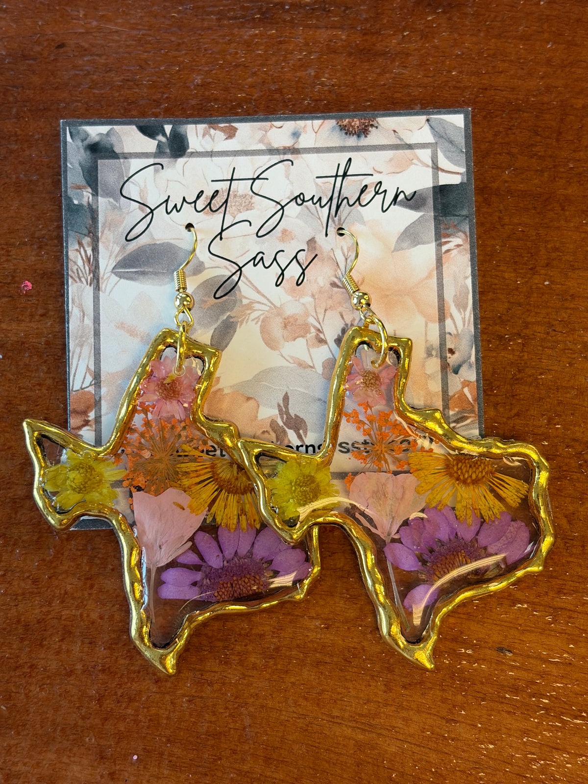 Lone Star Blooms Earrings