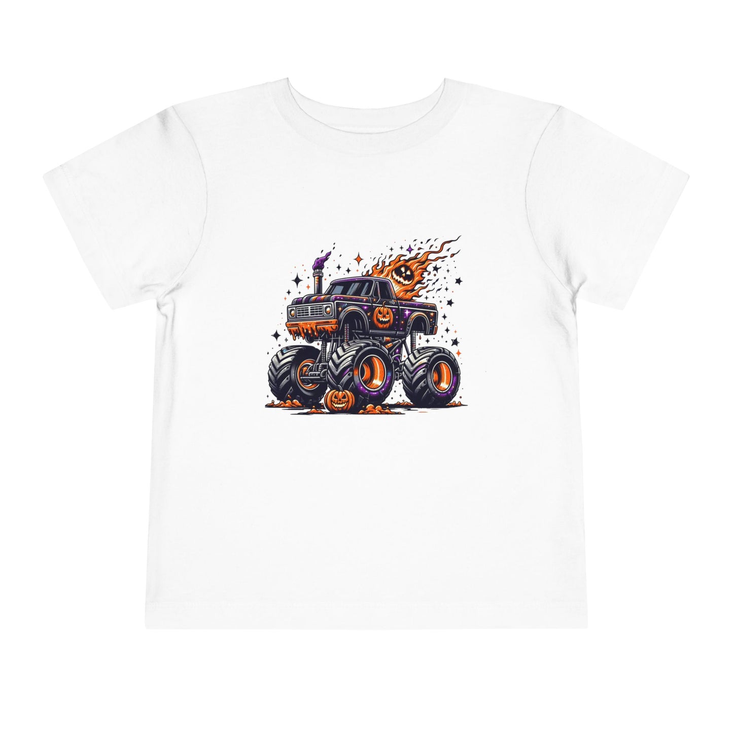 Halloween Monster Truck Toddler Tee