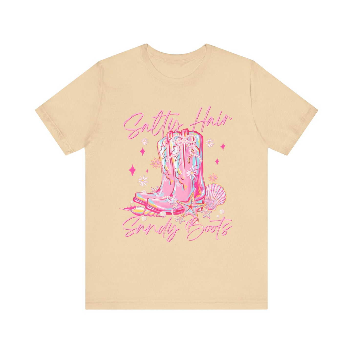 Salty Hair, Sandy Boots Tee