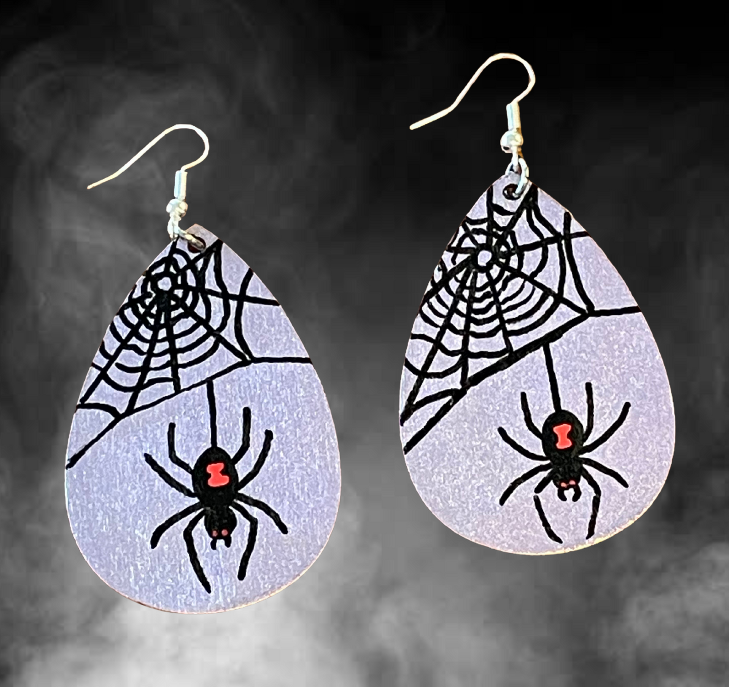 Black Widow Earrings