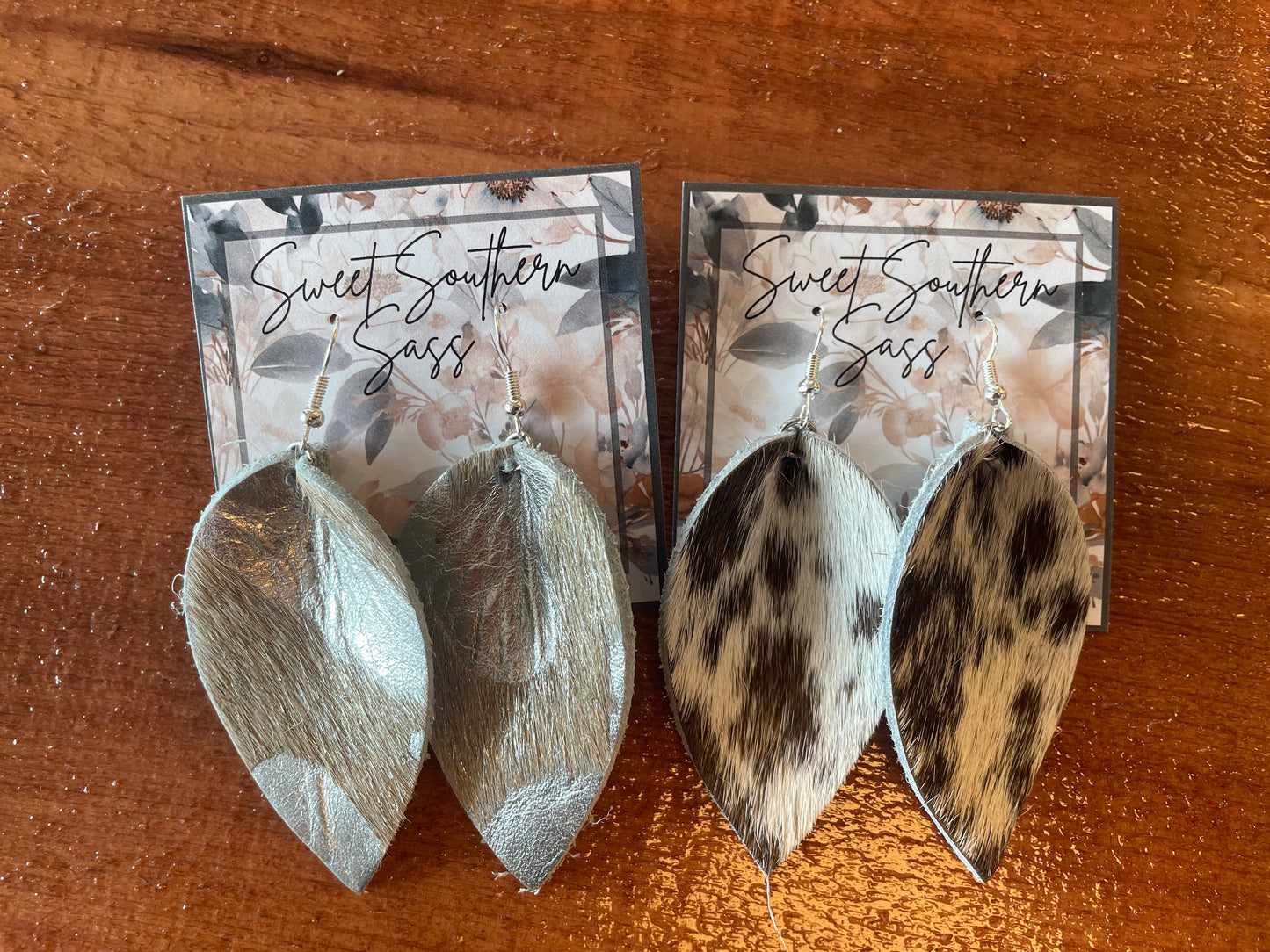 Rodeo Rebel Leather Earrings