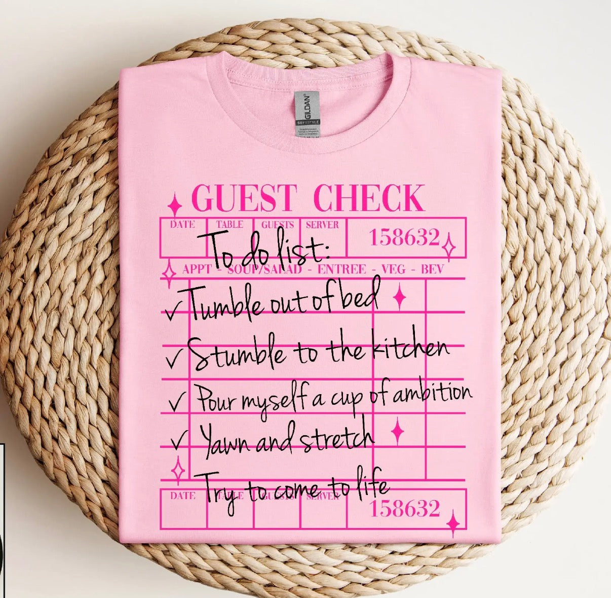 Morning To-Do List Tee- PREORDER