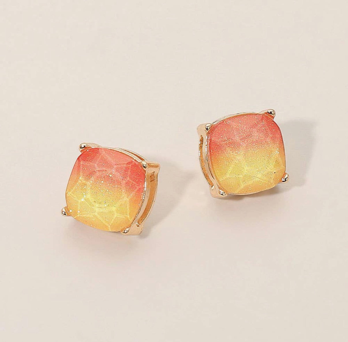 Sunset Shimmer Studs