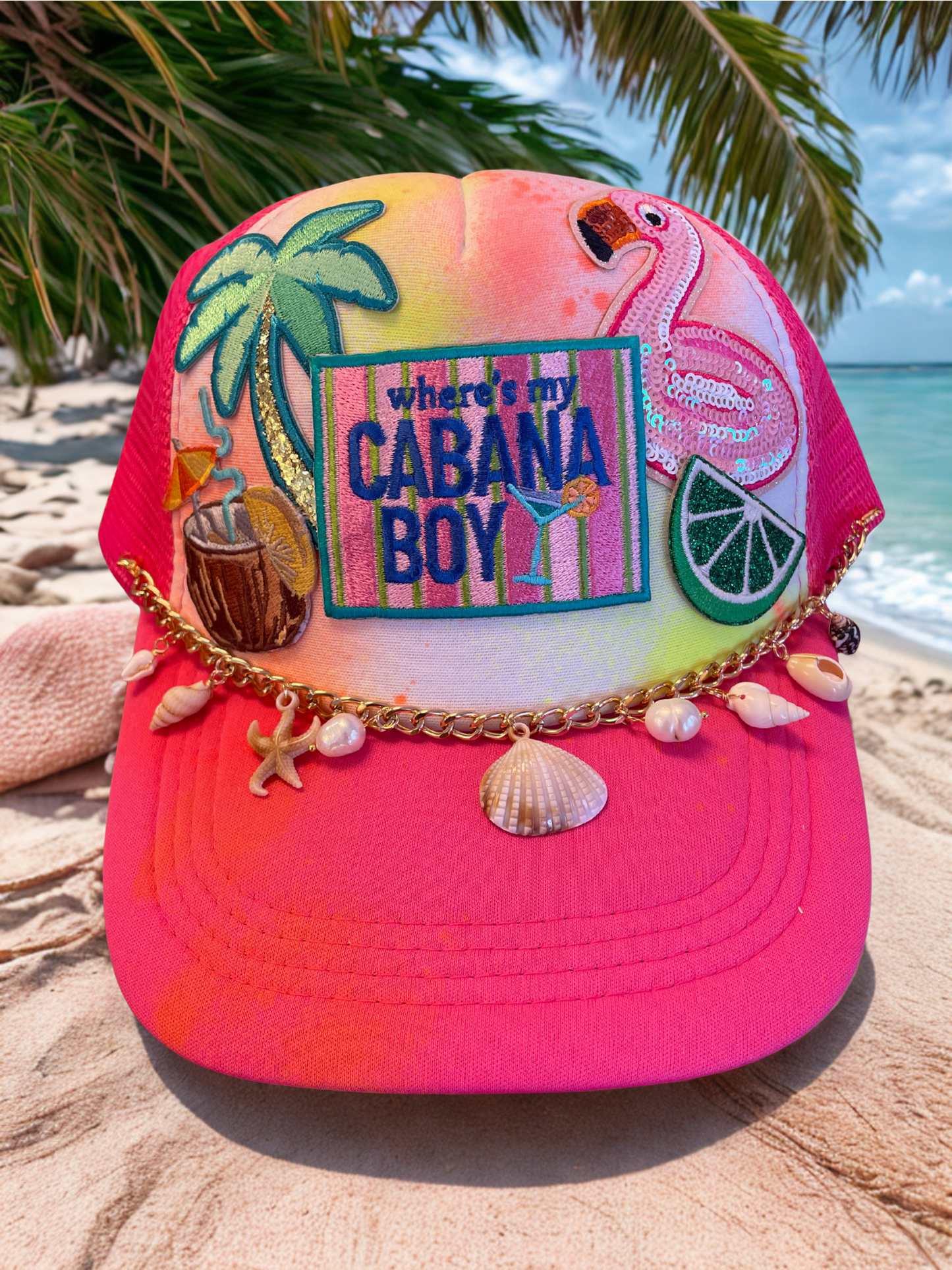 Where’s My Cabana Boy Trucker Hat
