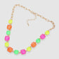 Coastal Confetti Crystal Necklace