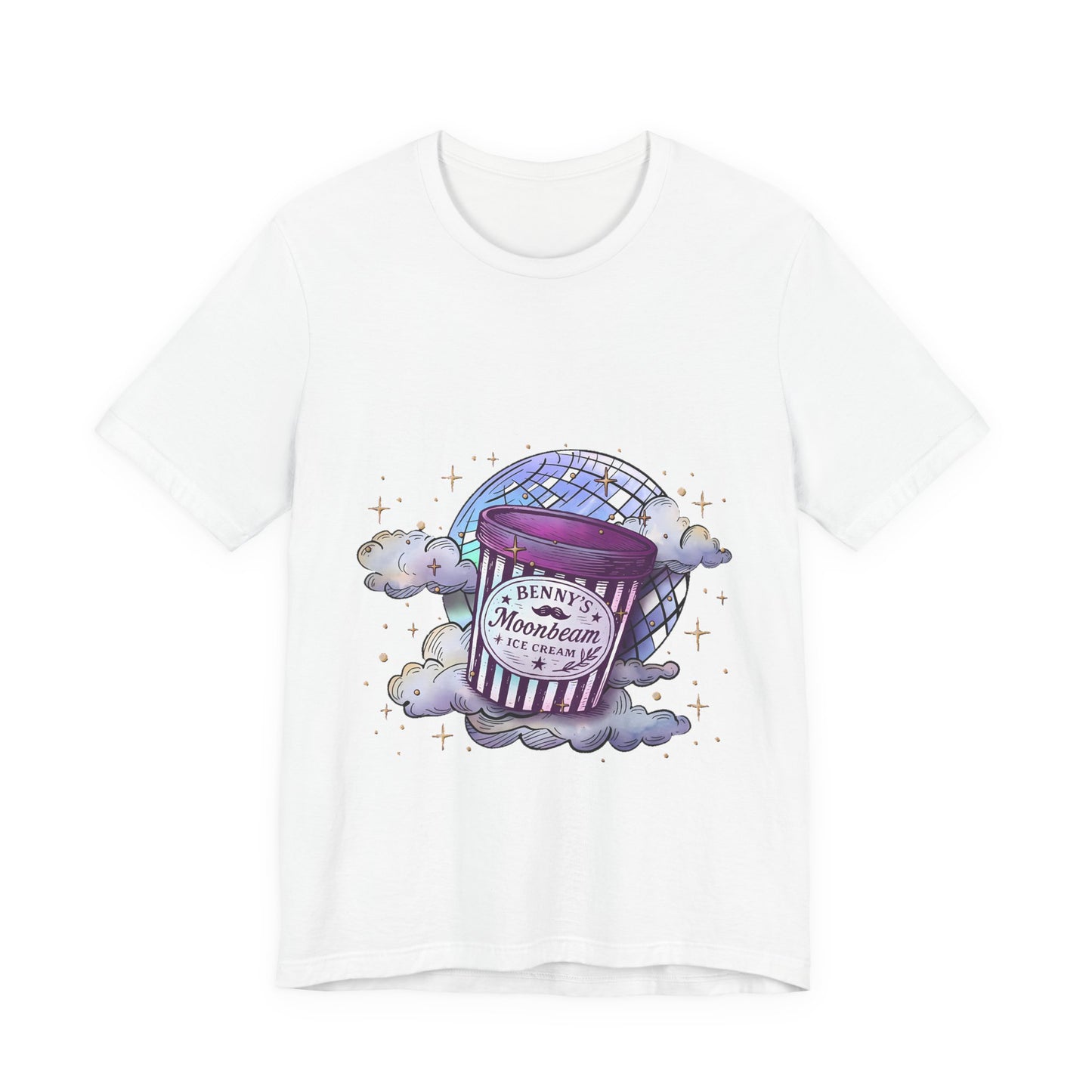 Ice Cream Dream Unisex Tee, Casual Wear, Gift for Foodies, Summer Vibes, Friends' Day