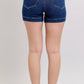 Judy Blue Tummy Control Dark Denim Shorts