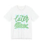 Later Alligator T‑Shirt — Playful Green Alligator Graphic Tee