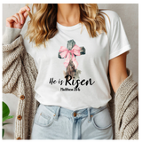 He Is Risen Easter Tee