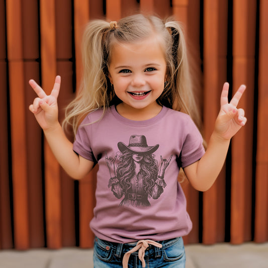 Rockin' Cowgirl Toddler Tee