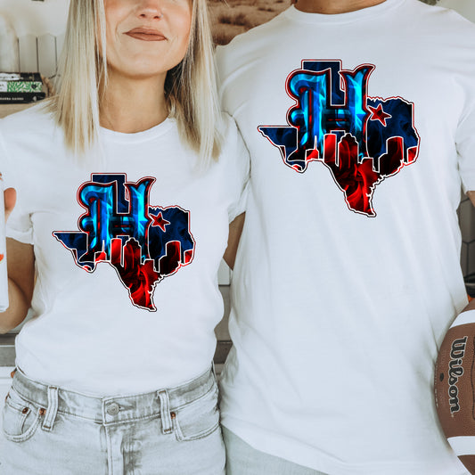 Houston Football Tee