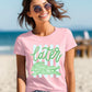 Later Alligator T‑Shirt — Playful Green Alligator Graphic Tee