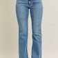 Judy Blue MR Vintage Wash Bootcut W/ Destroy Hem