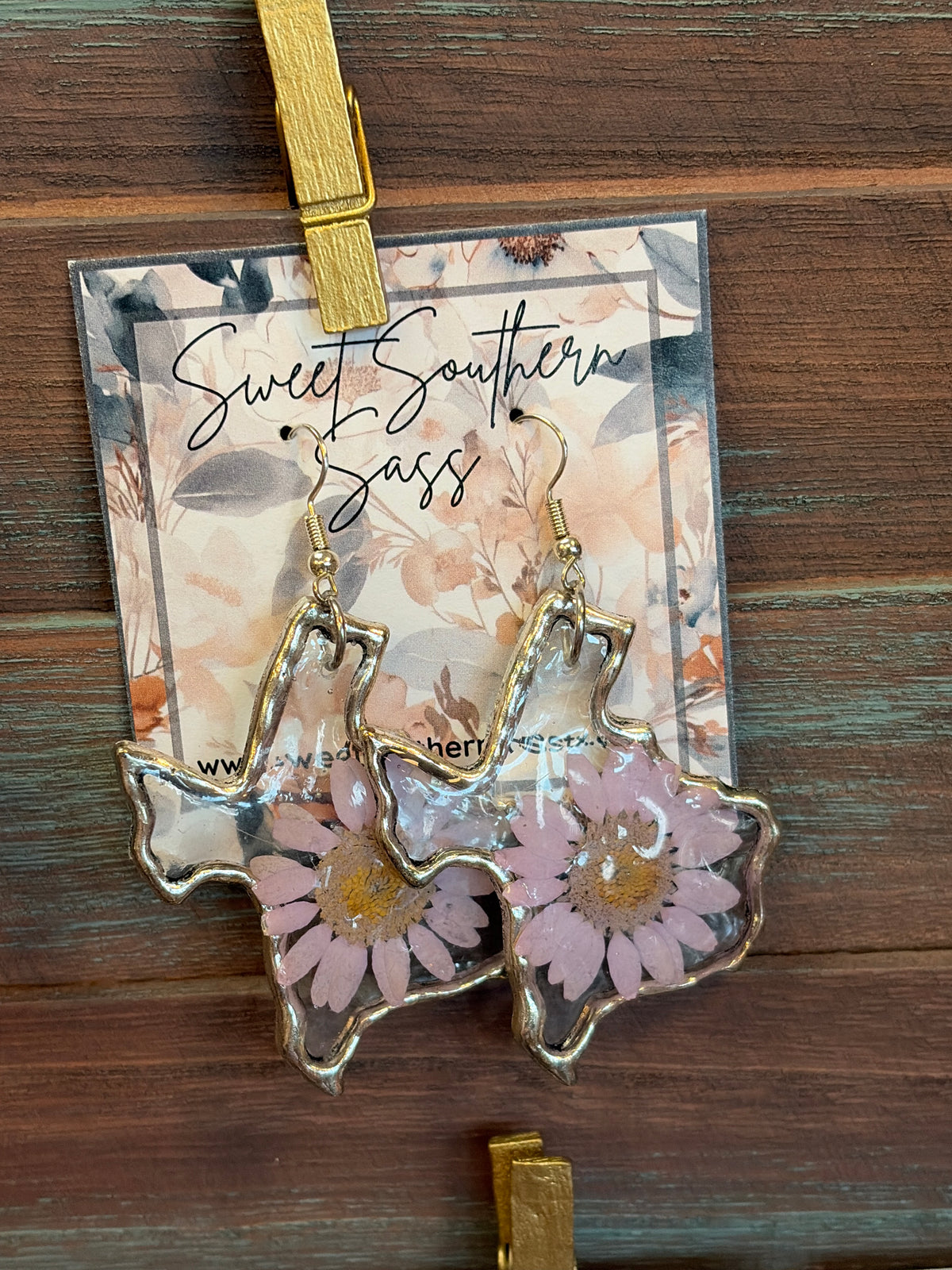 Lone Star Blooms Earrings