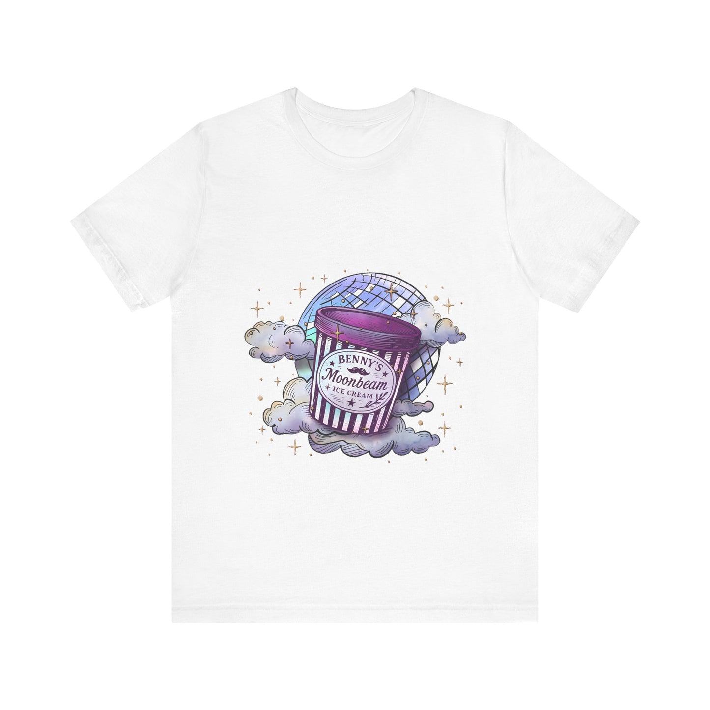 Ice Cream Dream Unisex Tee, Casual Wear, Gift for Foodies, Summer Vibes, Friends' Day
