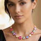 Coastal Confetti Crystal Necklace
