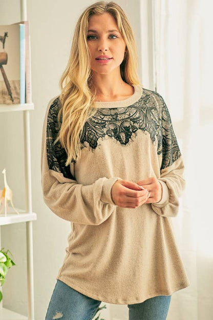 Kiss Me Lace Sweater