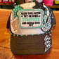 Turquoise Cowgirl Trucker Hat