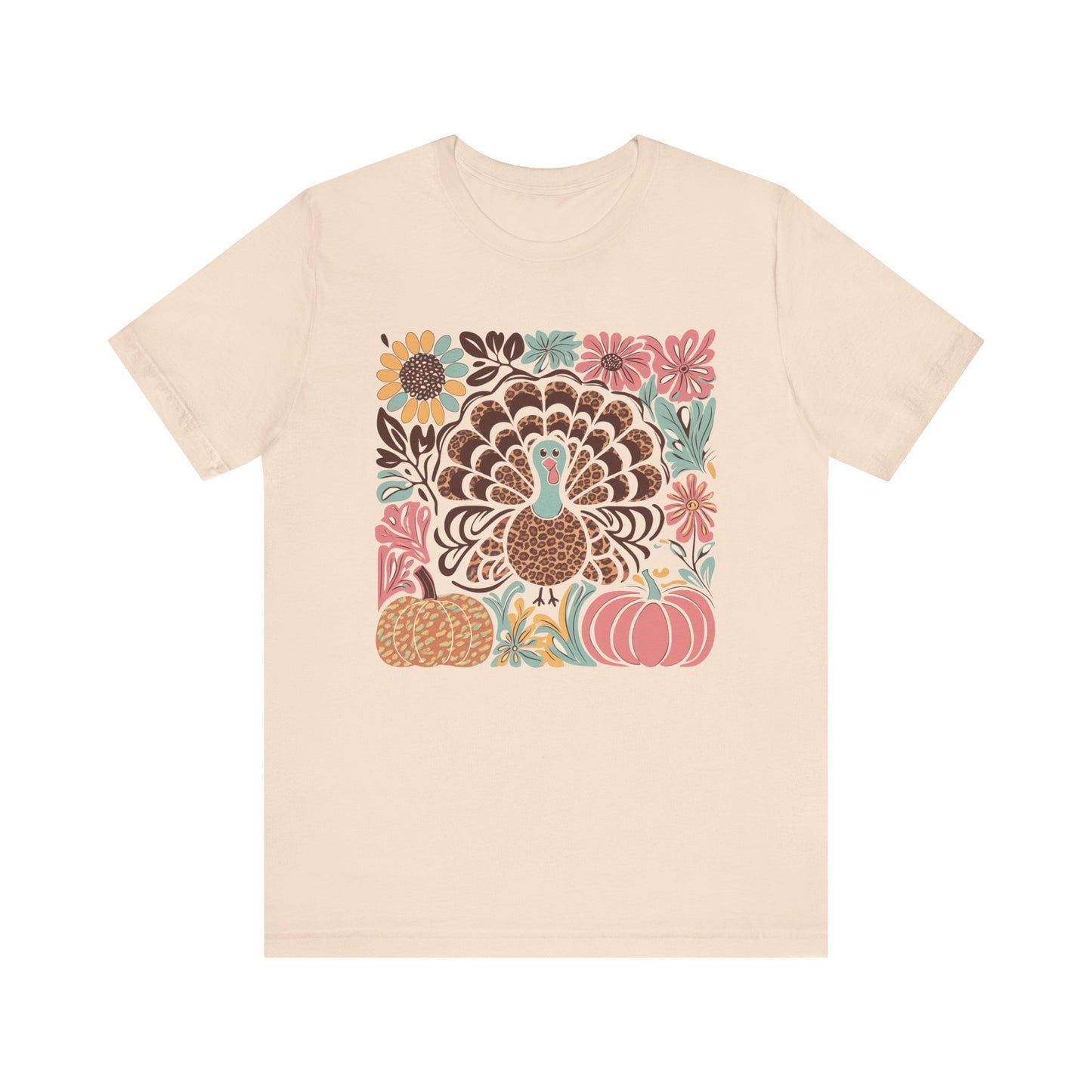 Festive Turkey Thanksgiving Tee