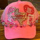 Pink Texas Honky Tonk Trucker Hat