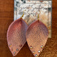 Mystic Hide Leather Earrings