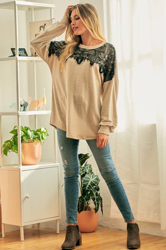 Kiss Me Lace Sweater