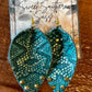 Mystic Hide Leather Earrings
