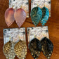 Mystic Hide Leather Earrings