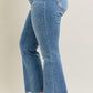 Judy Blue MR Vintage Wash Bootcut W/ Destroy Hem