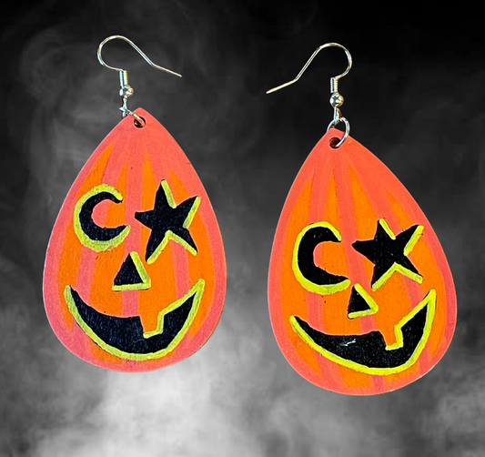 Jack-o’-lantern Earrings