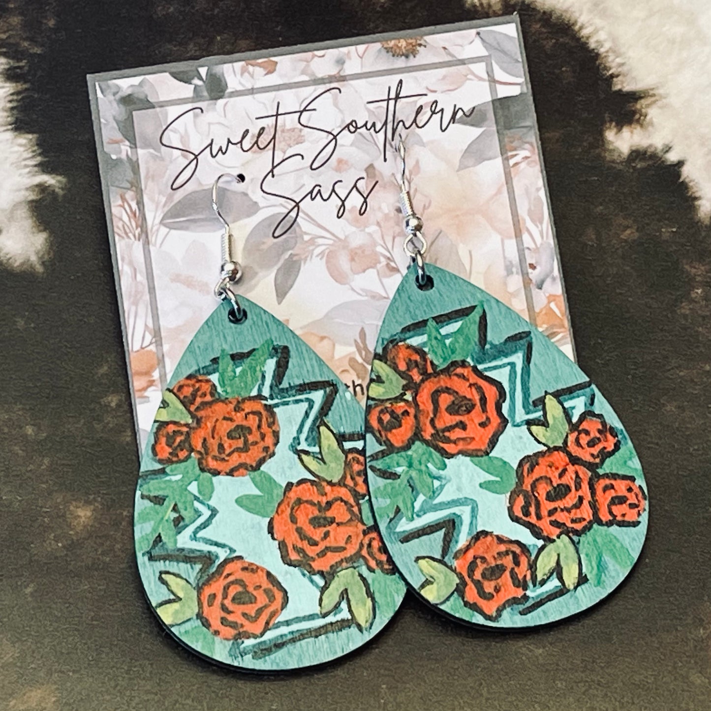 Desert Rose Earrings