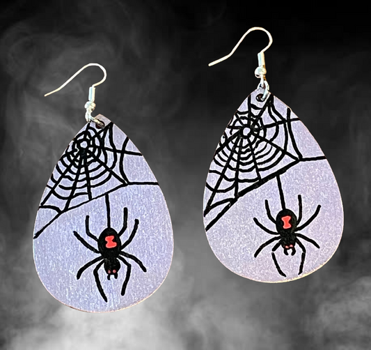 Black Widow Earrings