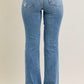 Judy Blue MR Vintage Wash Bootcut W/ Destroy Hem
