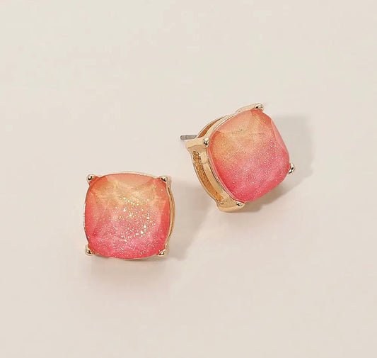 Sunset Shimmer Studs
