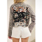 Leopard Luxe Denim Jacket
