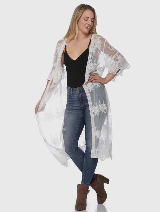 Daydream Lace Kimono