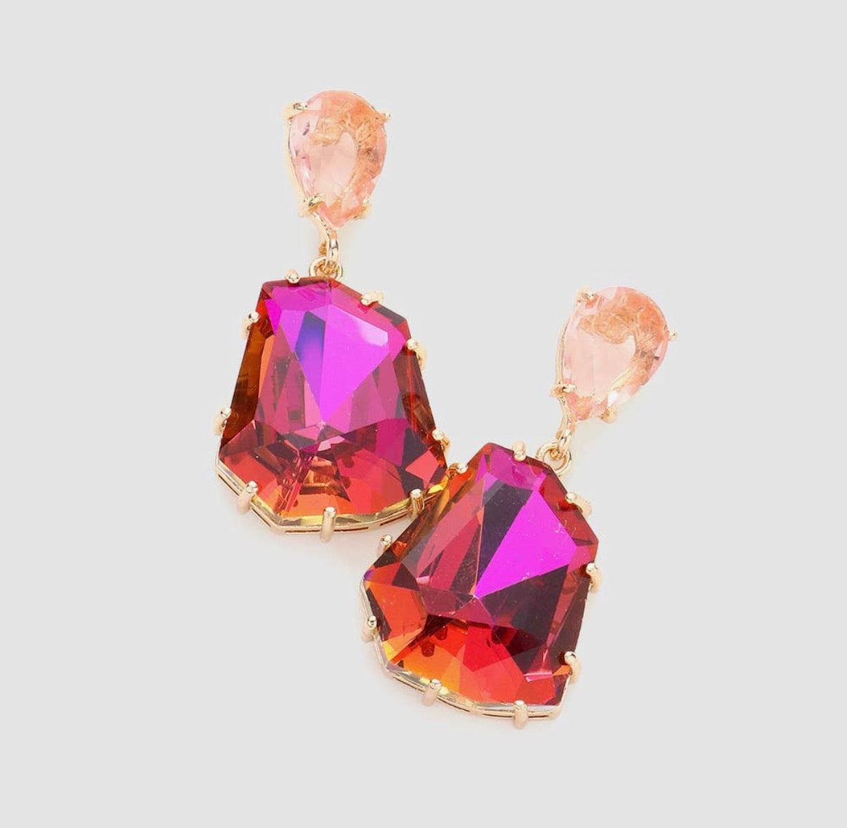 Sunset Soirée Statement Earrings