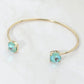 Golden Hour Crystal Bangles